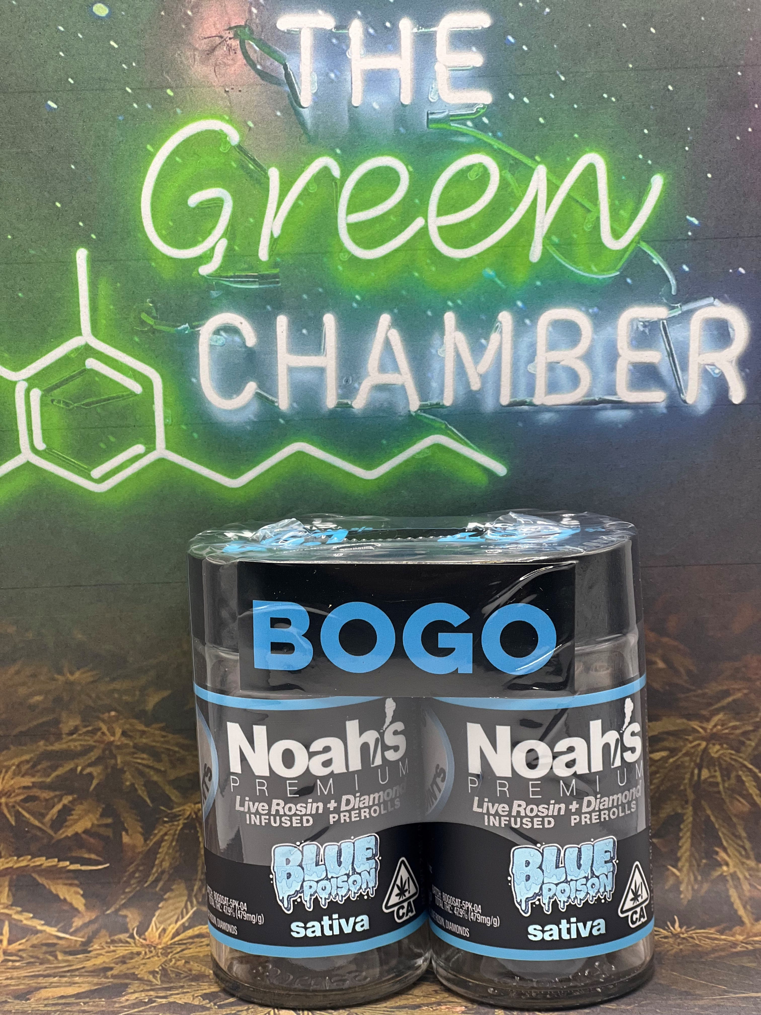 Blue Poison 10pk Infused Preroll