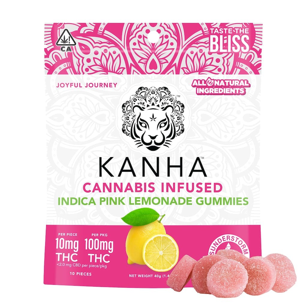 1:1 Pink Lemonade Gummies 10-pack | 100mg