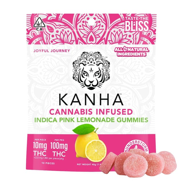 1:1 Pink Lemonade Gummies 10-pack | 100mg