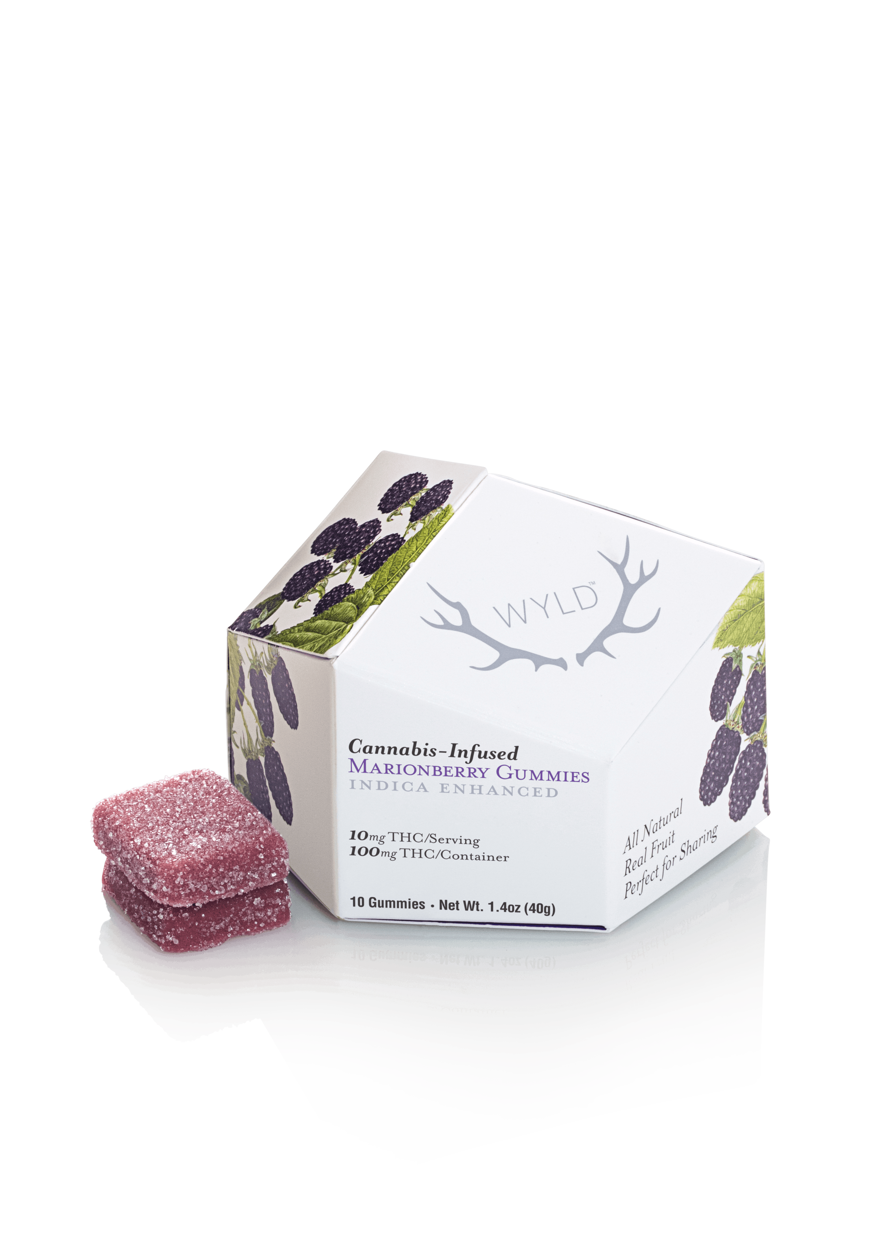 Marionberry Gummies - 100mg - Gummy - Indica