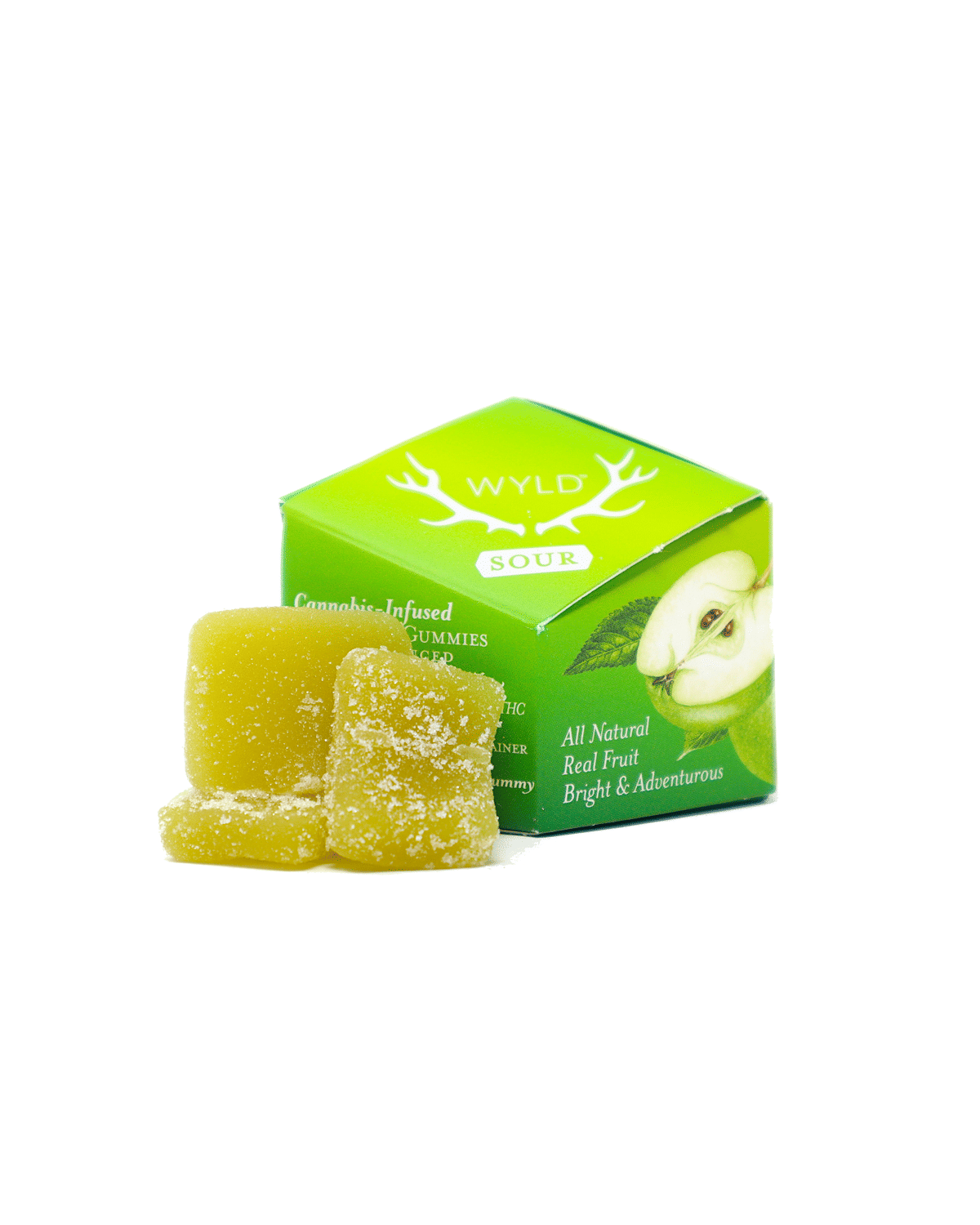 Sour Apple Gummies - 100mg - Gummy - Sativa
