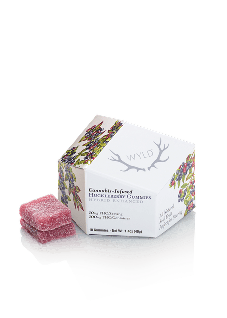 Huckleberry Gummies - 100mg - Gummy - Hybrid