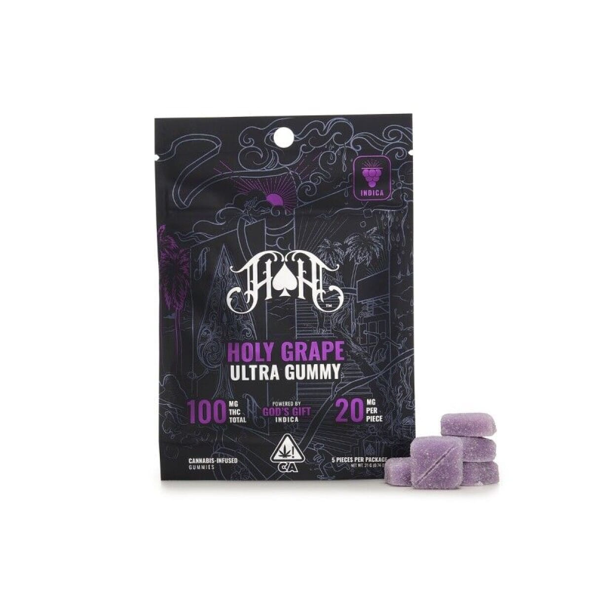 Holy Grape Gummies - 100mg
