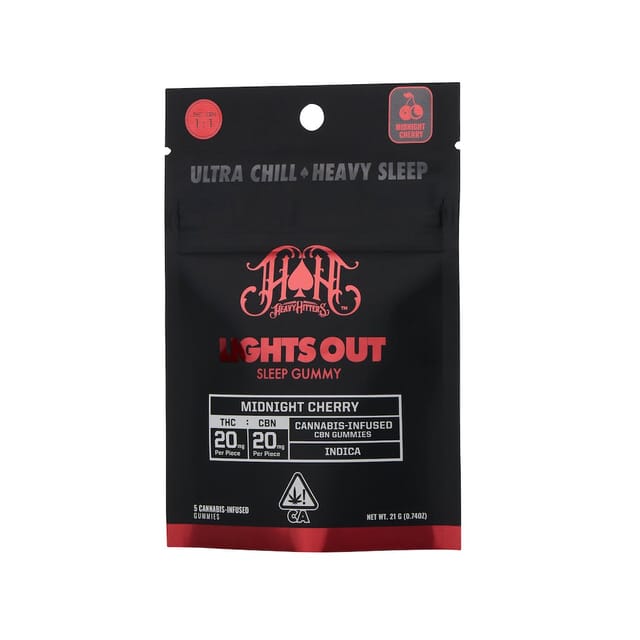 Midnight Cherry Gummies - CBN Sleep -100mg