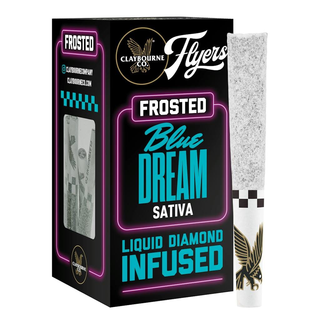 Blue Dream - .5g THCa Frosted Pre Roll 5pk - Infused PR Pack - Sativa