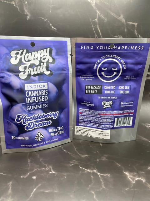 Huckleberry Dream Thc Cbn Psck