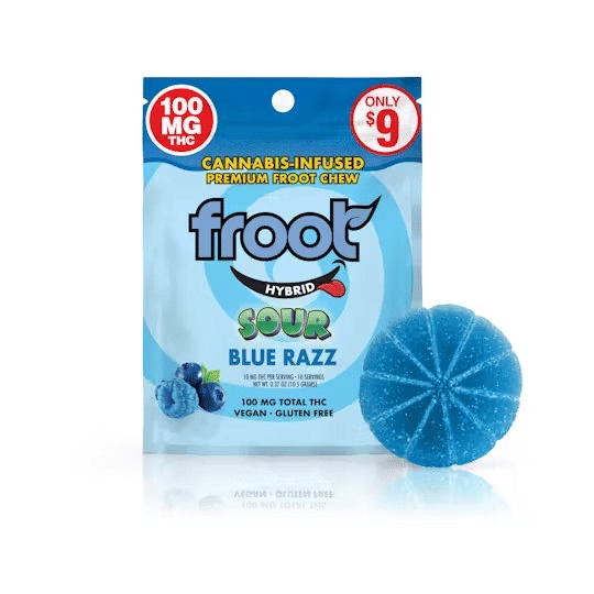 Sour Blue Razz Gummy