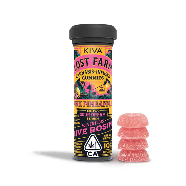 Pink Pineapple Rosin Gummies