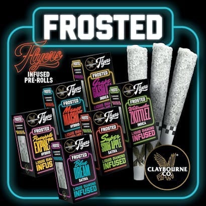 Super Sour Apple - .5g THCa Frosted Pre Roll 5pk - Infused PR Pack - Sativa