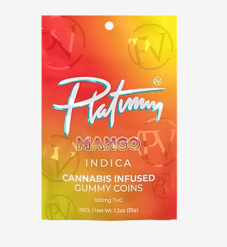 Mango - 100mg Gummies - Gummies - Indica