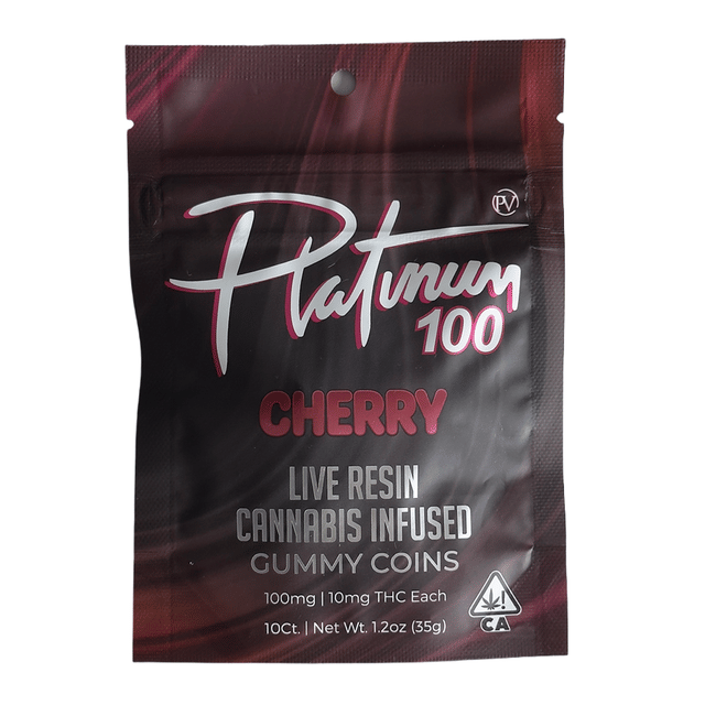 Cherry - 100mg Live Resin Gummies - Gummies - Hybrid