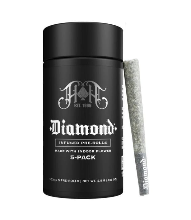 Dosi-Orange #9 - (5pk) Diamond Infused Preroll Pack - PR Pack - Sativa