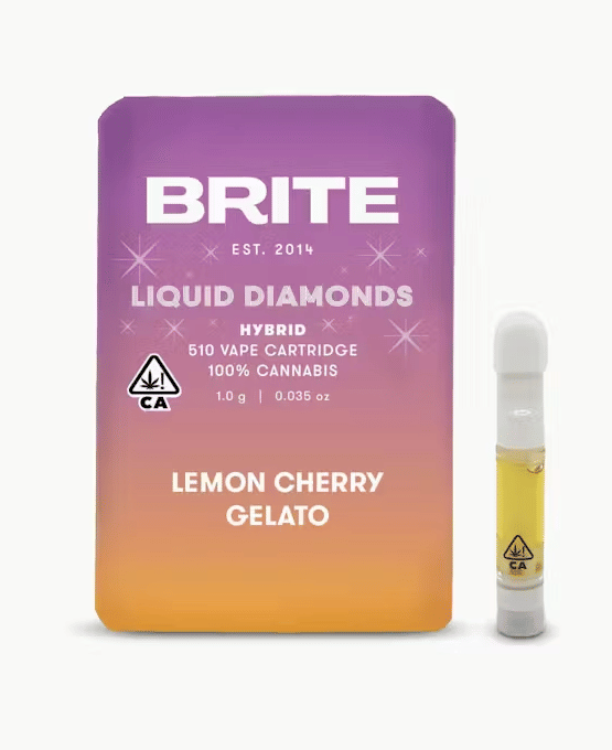 Lemon Cherry Gelato - Liquid Diamonds Cartridge - Cart - Indica
