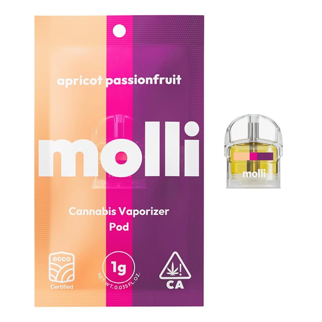 Apricot Passionfruit | 1g | Pod | Molli | Hybrid
